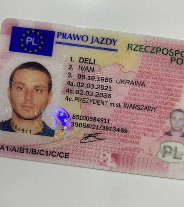 Legalne Prawo Jazdy Do Kupienia